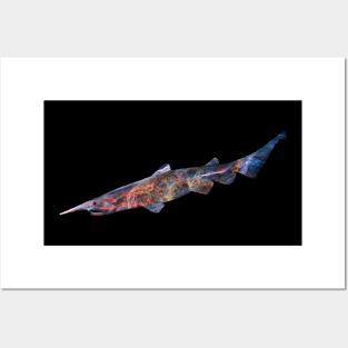 Galaxy Goblin Shark Posters and Art